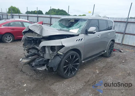2012 Infiniti Qx56 from USA, damaged, VIN JN8AZ2NF7C9515133